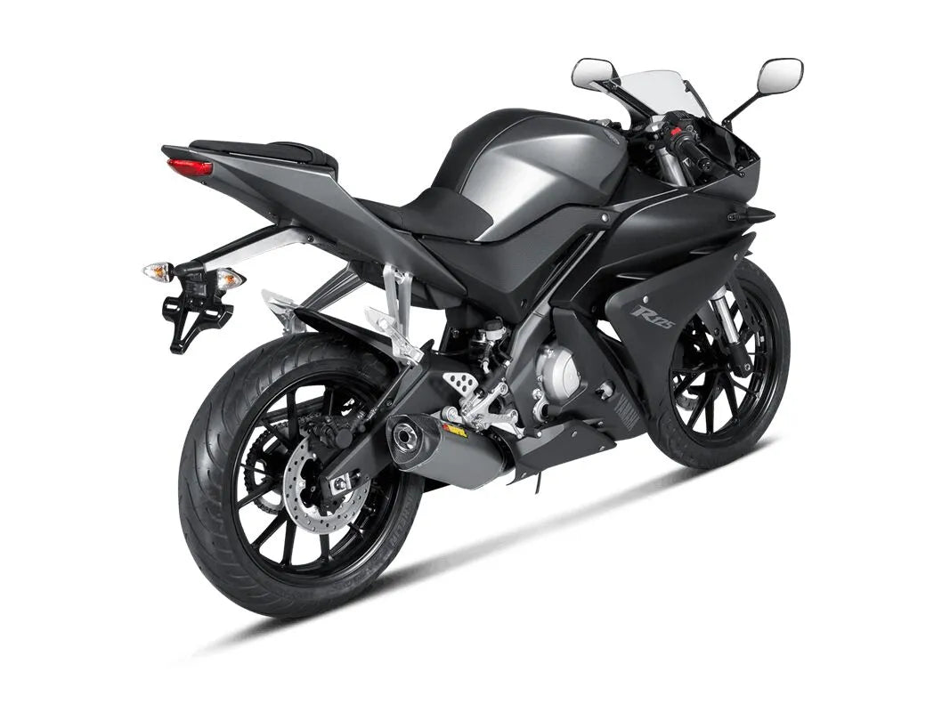 EXHST RAC TI/CF YZF-R125 17 ΓΙΑ YAMAHA '14–'19 | AKRAPOVIC-S-Y125R4-HRT