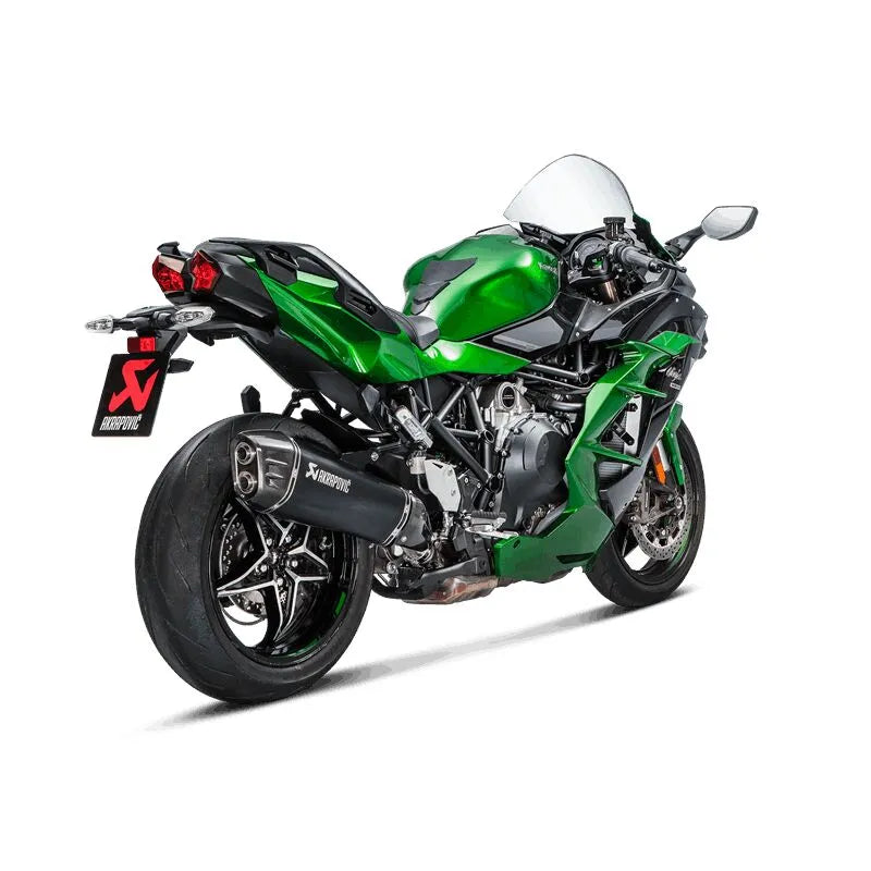 MUFFLER TI BL NINJA H2 SX ΓΙΑ KAWASAKI H2 1000 SX ABS '18–'20 | AKRAPOVIC-S-K10SO21-HRAABL