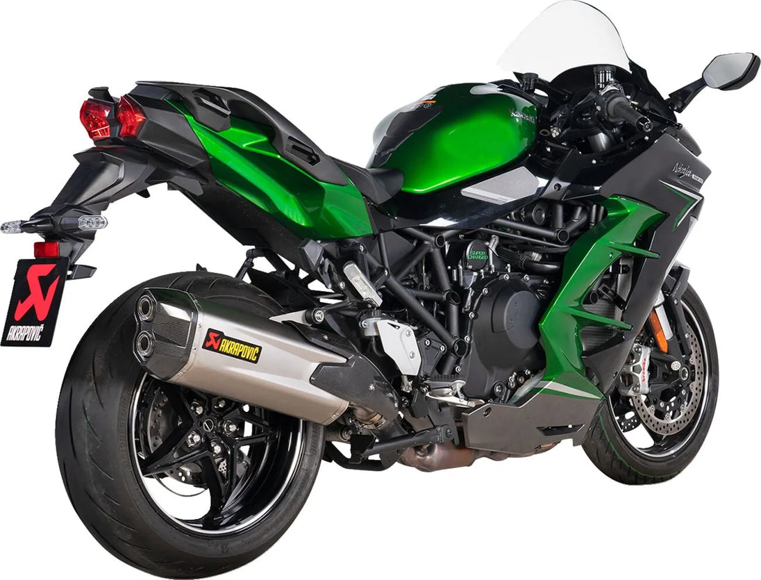 MUFFLER TI CF NINJA H2 SX ΓΙΑ KAWASAKI H2 1000 SX ABS '22–'26 | AKRAPOVIC-S-K10SO30-HGIT