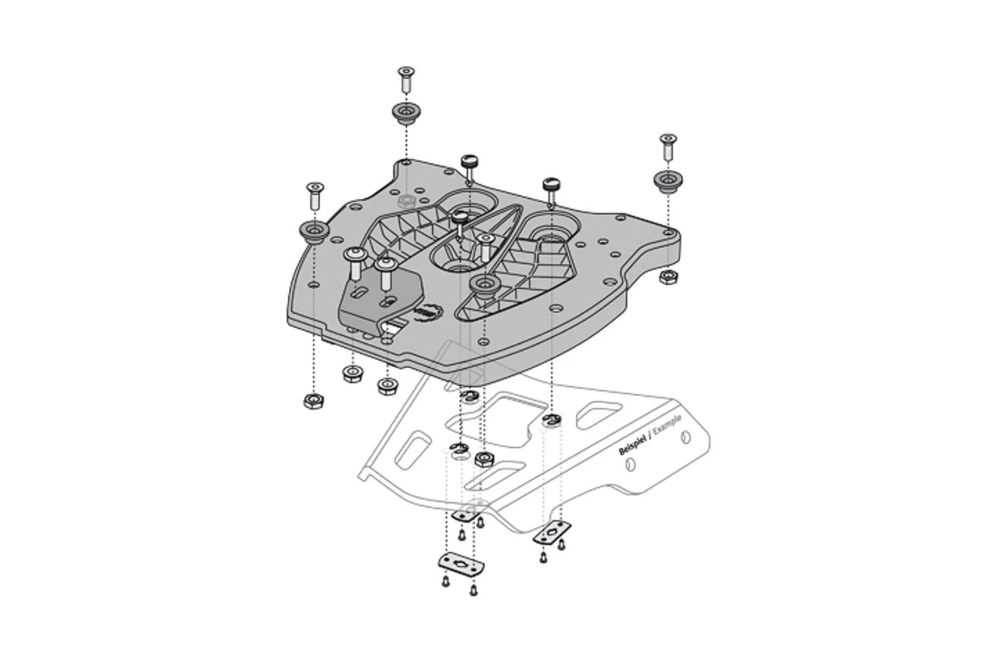 LUGGAGE ALU-RACK ADPT | SW-MOTECH-GPT.00.152.400
