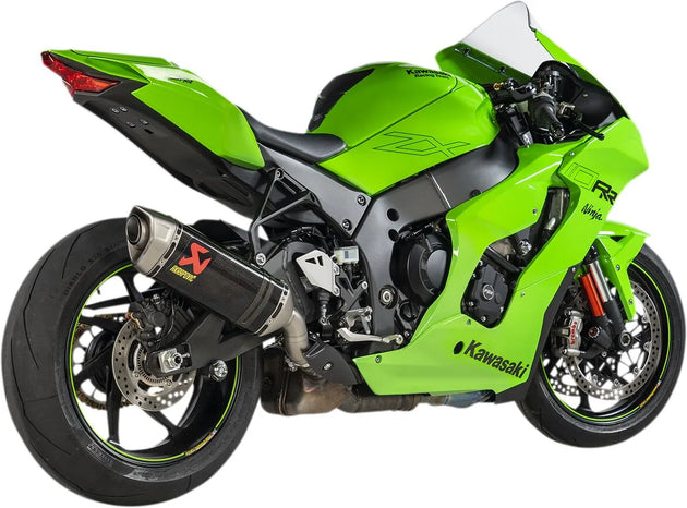 MUFFLER CF/TI ZX10R ΓΙΑ KAWASAKI ZX-10 R 1000 / ZX-10 R 1000 ABS / ZX-10 RR 1000 ABS '19–'25 | AKRAPOVIC-S-K10SO27-HRC