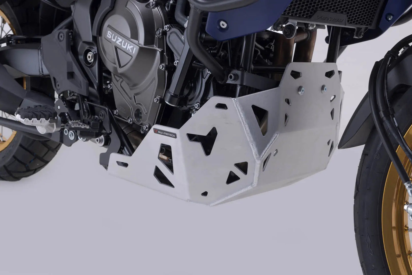 ENGINE GUARD SILVER ΓΙΑ SUZUKI V-STROM 800 DE ABS '23–'26 | SW-MOTECH-MSS.05.845.10001/S