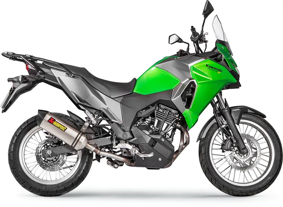 MUFFLER TI VERSYS-X 300 ΓΙΑ KAWASAKI KLE 300 / KLE 300 ABS '17–'20 | AKRAPOVIC-S-K3SO2-HZT