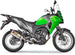 MUFFLER TI VERSYS-X 300 ΓΙΑ KAWASAKI KLE 300 / KLE 300 ABS '17–'20 | AKRAPOVIC-S-K3SO2-HZT