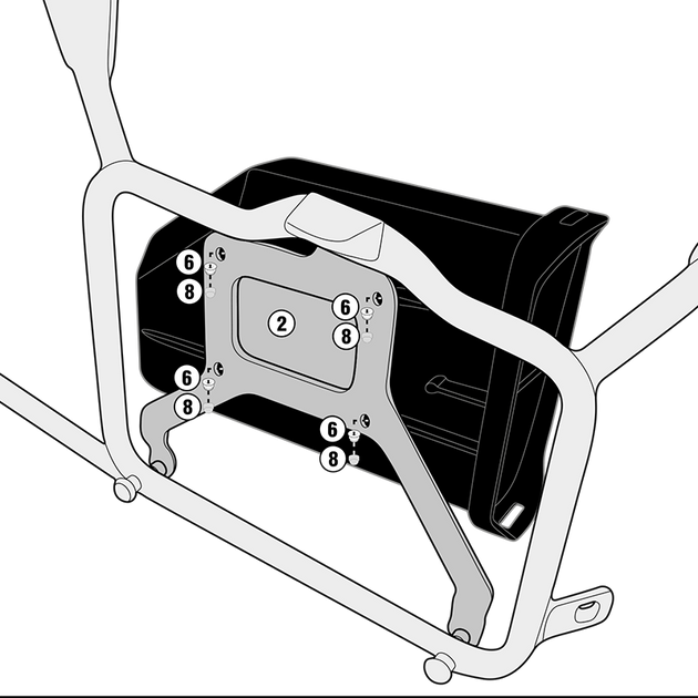 ΚΙΤ για Εργαλείοθήκη TL1144KIT_ για PLR1144  Givi