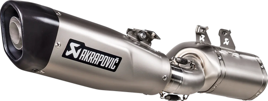 MUFFLER S/O TI Z650RS '22 ΓΙΑ KAWASAKI Z 650 RS ABS '22–'24 | AKRAPOVIC-S-K6SO8-HCQT