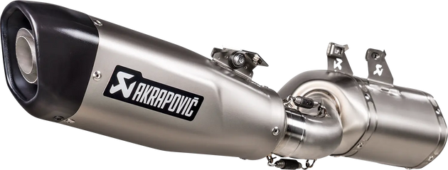 MUFFLER S/O TI Z650RS '22 ΓΙΑ KAWASAKI Z 650 RS ABS '22–'24 | AKRAPOVIC-S-K6SO8-HCQT