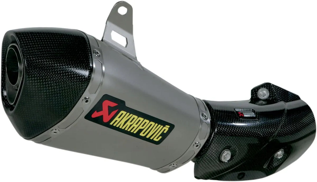 MUFFLER TI/TI/CF ZX10R ΓΙΑ KAWASAKI ZX-10 R 1000 / ZX-10 R 1000 ABS '11–'15 | AKRAPOVIC-S-K10SO7T-HASZ