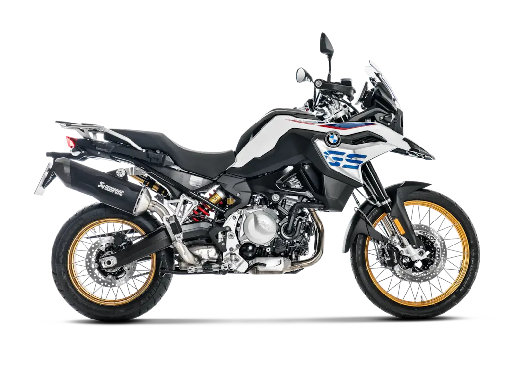 MUFFLER SLIP-ON TI/CF F750GS/850GS/ADV/F800GS ΓΙΑ BMW F 750 GS ABS / F 800 GS ABS / F 850 GS ABS '18–'26 | AKRAPOVIC-S-B9SO3-HFBFCTBL/1
