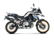 MUFFLER SLIP-ON TI/CF F750GS/850GS/ADV/F800GS ΓΙΑ BMW F 750 GS ABS / F 800 GS ABS / F 850 GS ABS '18–'26 | AKRAPOVIC-S-B9SO3-HFBFCTBL/1