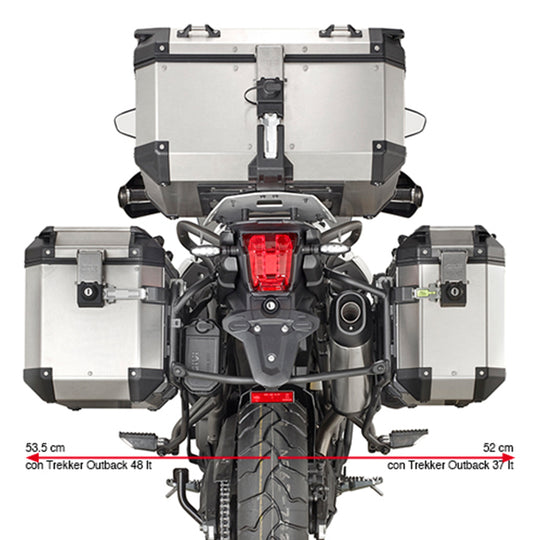 Βάσεις πλαϊνών βαλιτσών Givi PL6413CAM Triumph TIGER 800XC/XR '18