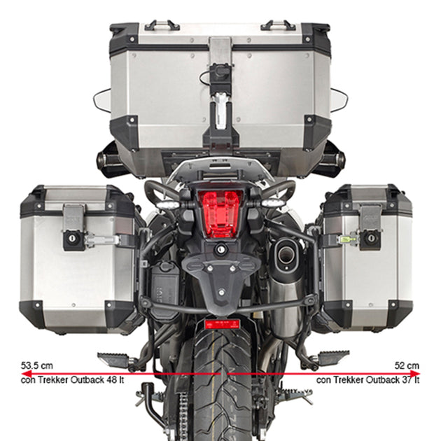 Βάσεις πλαϊνών βαλιτσών Givi PL6413CAM Triumph TIGER 800XC/XR '18