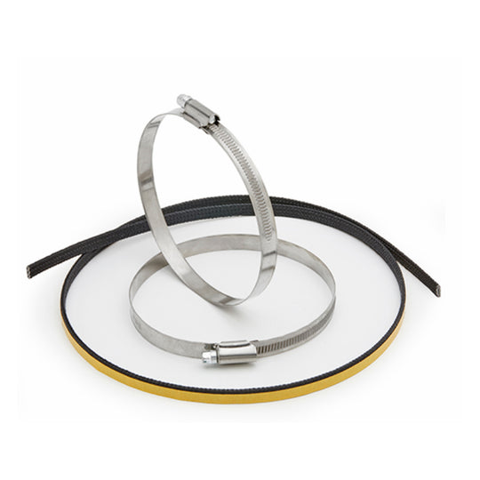 Ανοξείδωτος σφικτήρας και αυτοκόλλητο CLAMP120_100-120mm Givi