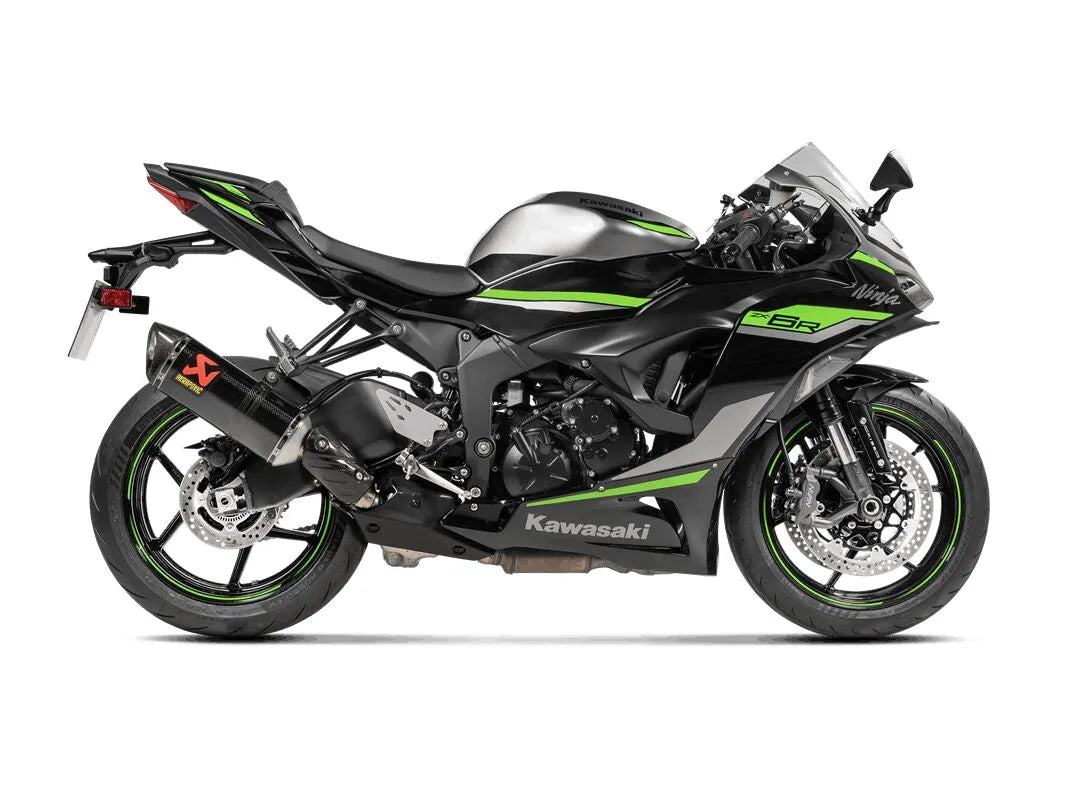 MUFFLER CARBON ECE KAWASAKI ZX6R ΓΙΑ KAWASAKI ZX-6 R 600 / ZX-6 R 636 / ZX-6 R 636 ABS '09–'26 | AKRAPOVIC-S-K6SO7-HZC/3