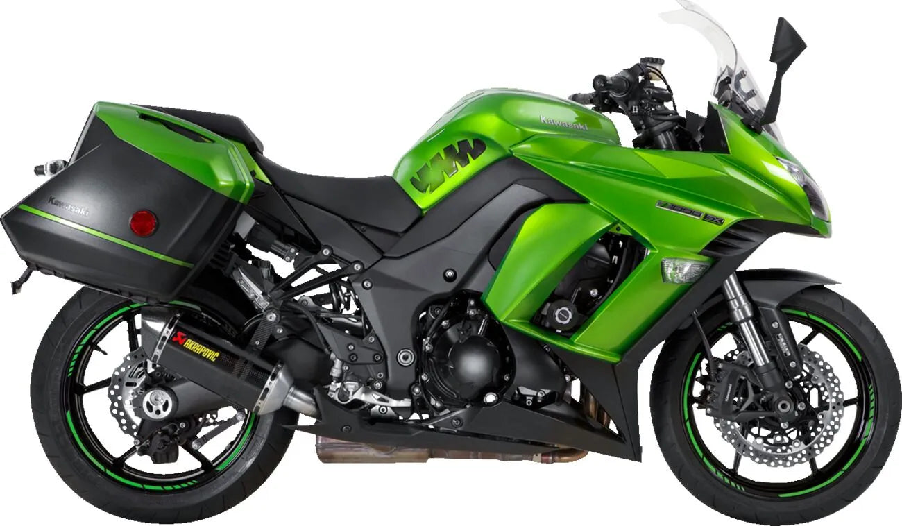 MUFFLERS CF Z1000SX 17 ΓΙΑ KAWASAKI Z 1000 ABS / Z 1000 SX / Z 1000 SX ABS '14–'19 | AKRAPOVIC-S-K10SO19-HZC