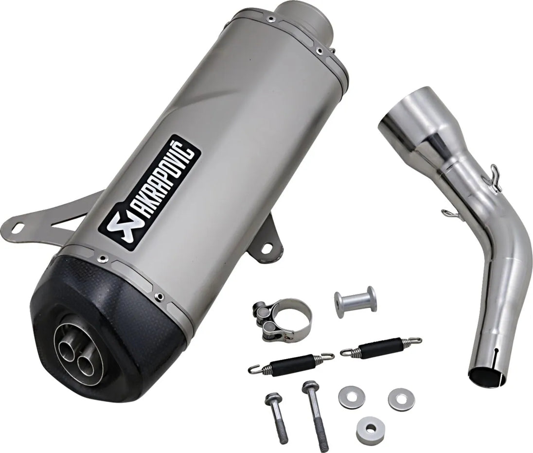 MUFFLER SS/CF GTS300 ΓΙΑ VESPA '05–'20 | AKRAPOVIC-S-VE3SO9-HRSS