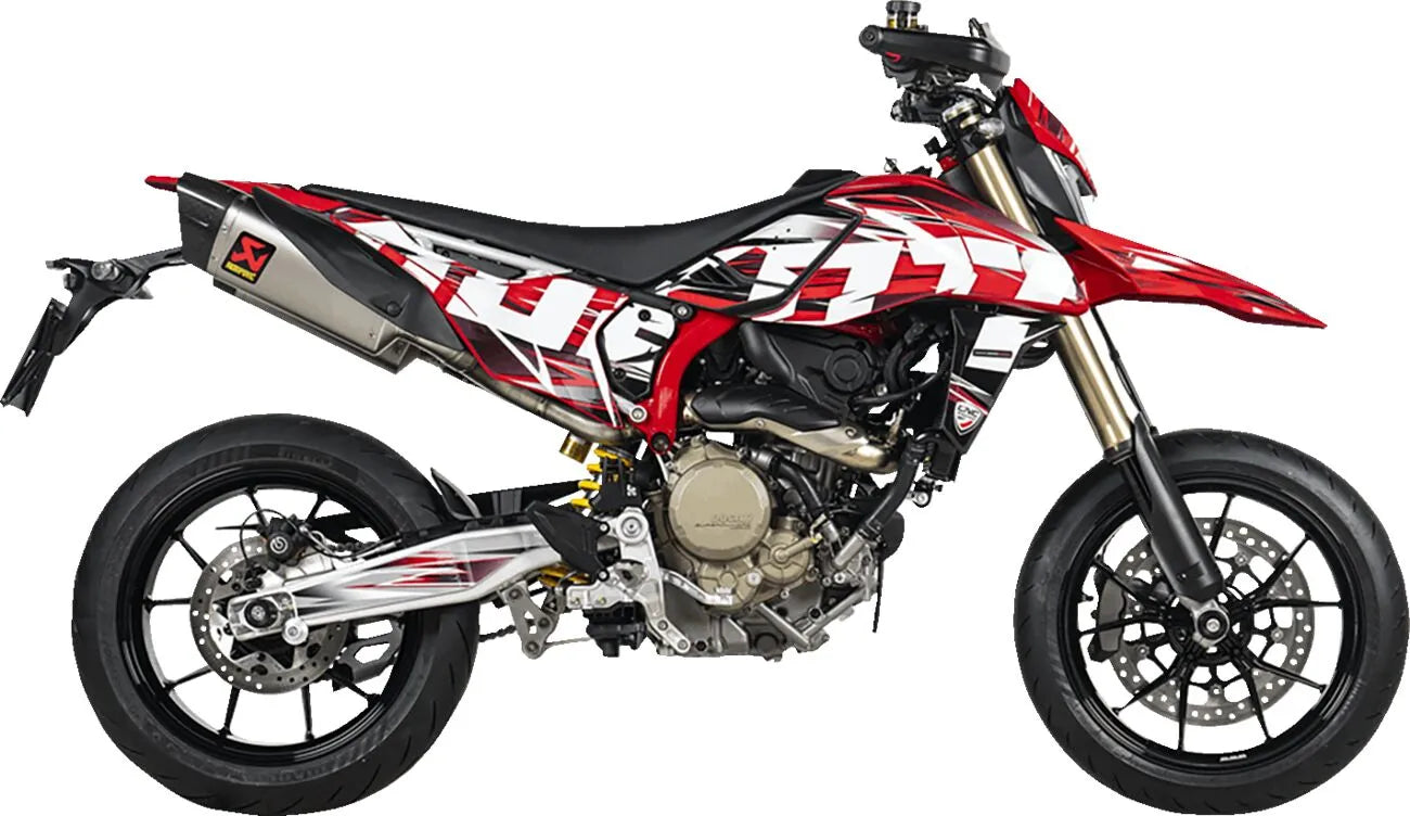 MUFFLERS TI HYPERMOTARD 698 ΓΙΑ DUCATI HYPERMOTARD 698 ABS '24–'26 | AKRAPOVIC-S-D6SO2-HAPLT