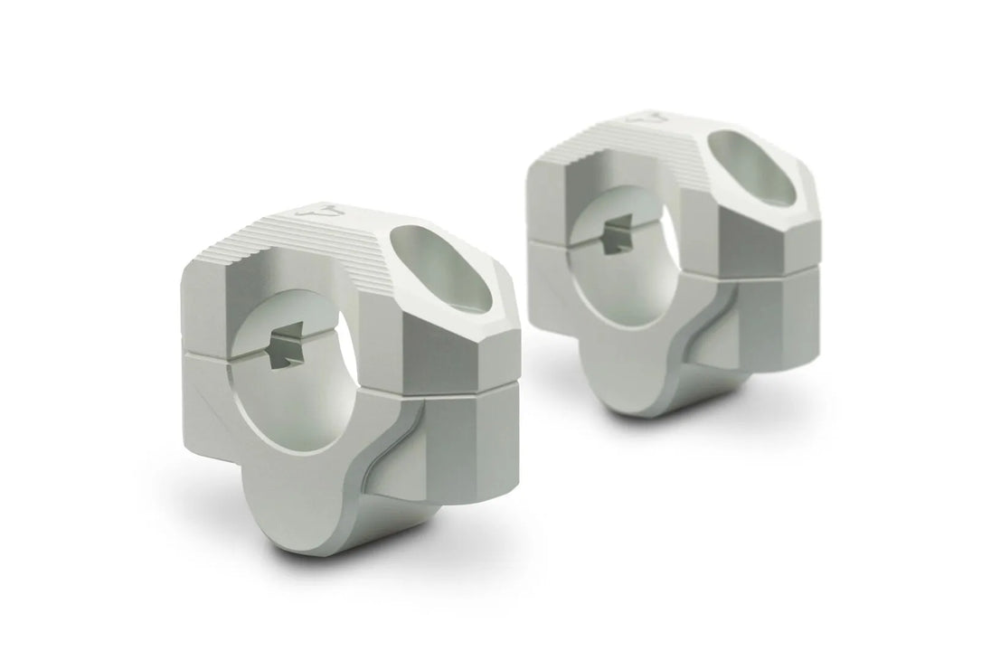 BAR RISER 28MM SILVER | SW-MOTECH-LEH.00.039.20201/S