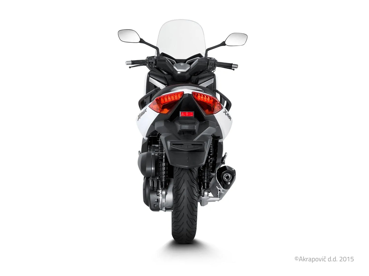MUFFLER SS/CF X-MAX 250 ΓΙΑ YAMAHA VP 250 / YP 250 R / YP 250 R ABS '06–'16 | AKRAPOVIC-S-Y2SO7-HRSS