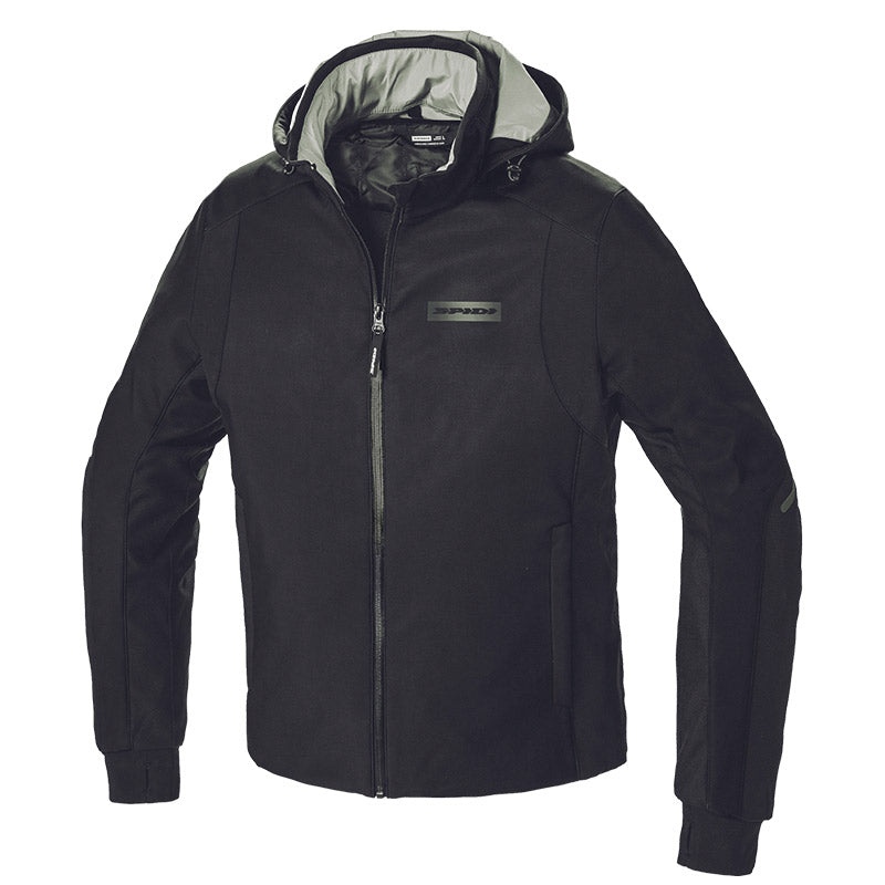 Spidi Μπουφάν Hoodie Armor H2OUT μαύρο 026