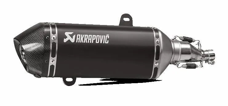 MUFFLER SS/CF BLK GTS125 ΓΙΑ VESPA GTS 125 I.E. ABS / GTS 125 IGET ABS / GTS 150 I.E. ABS '17–'20 | AKRAPOVIC-S-VE125SO1-HZBL