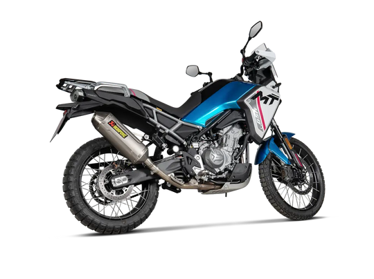 MUFFLER SLIP-ON TITANIUM CFMOTO 450MT ΓΙΑ CF MOTO MT 450 ABS '24–'26 | AKRAPOVIC-S-CF4SO2-HFTT