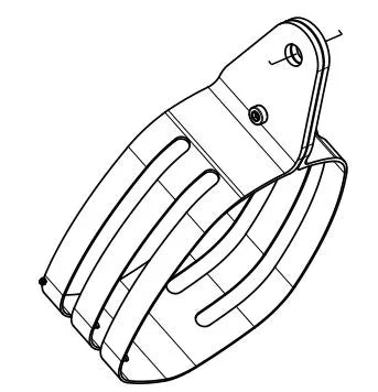 CLAMP MUFFLER TW9 ΓΙΑ HONDA CRF 1100 L ABS '20–'24 | AKRAPOVIC-P-MCTW9