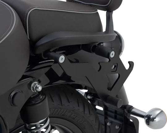 SLH SIDE CARRIER LH1 R ΓΙΑ ROYAL ENFIELD METEOR 350 ABS '21–'24 | SW-MOTECH-HTA.41.682.11000