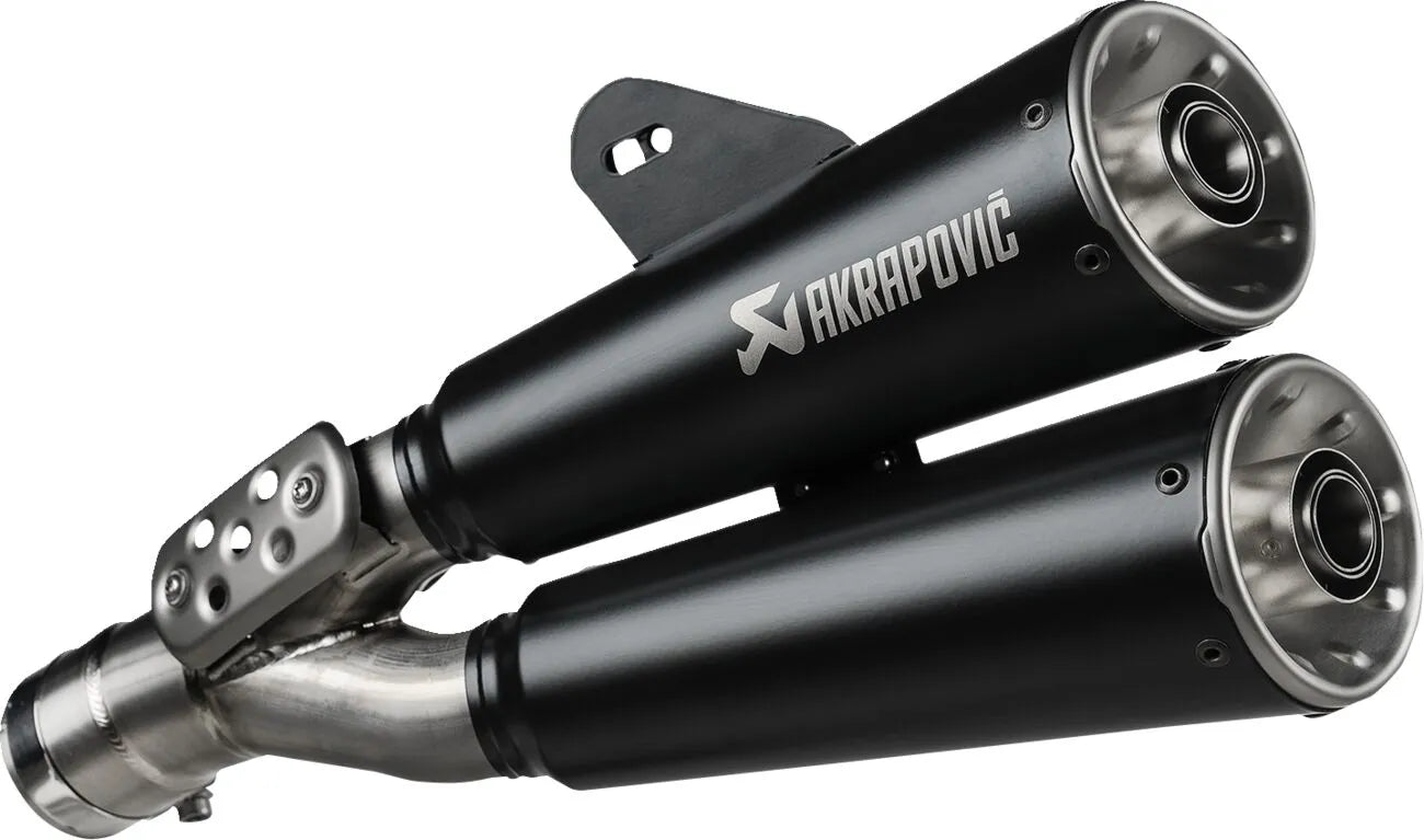 MUFFLER S/O SS/BL R12 NINET / R12 ΓΙΑ BMW R 12 ABS / R 12 G/S ABS / R 12 NINE T ABS '24–'26 | AKRAPOVIC-S-B12SO25-HISSSBL