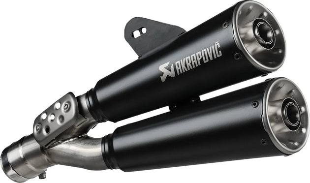 MUFFLER S/O SS/BL R12 NINET / R12 ΓΙΑ BMW R 12 ABS / R 12 G/S ABS / R 12 NINE T ABS '24–'26 | AKRAPOVIC-S-B12SO25-HISSSBL