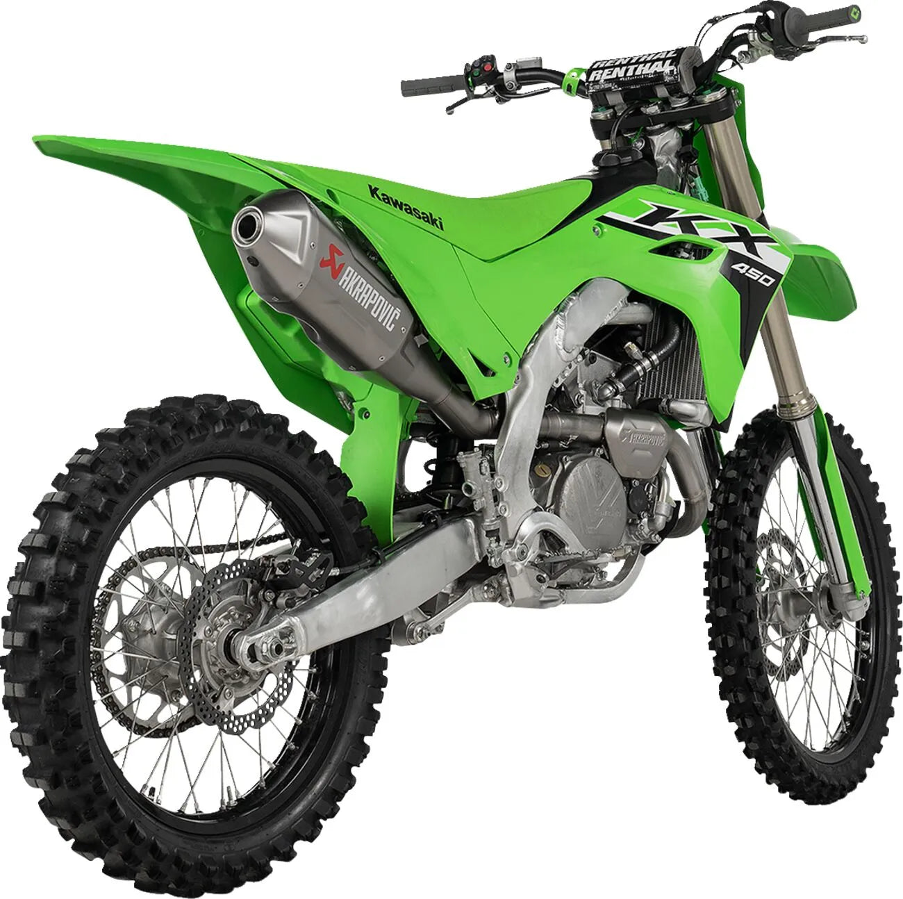 EXHAUST EVO TI KX450/KX450X ΓΙΑ KAWASAKI KX 450 / KX 450 X '24–'26 | AKRAPOVIC-S-K4MET9-FDHLTA