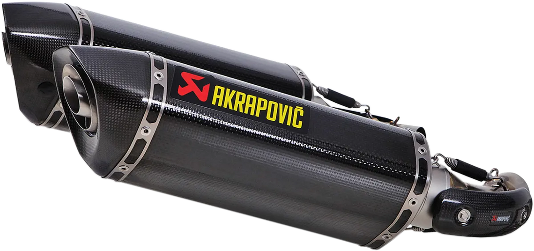 MUFFLERS CF MONSTER 696 ΓΙΑ DUCATI MONSTER '08–'14 | AKRAPOVIC-S-D10SO7-HZC