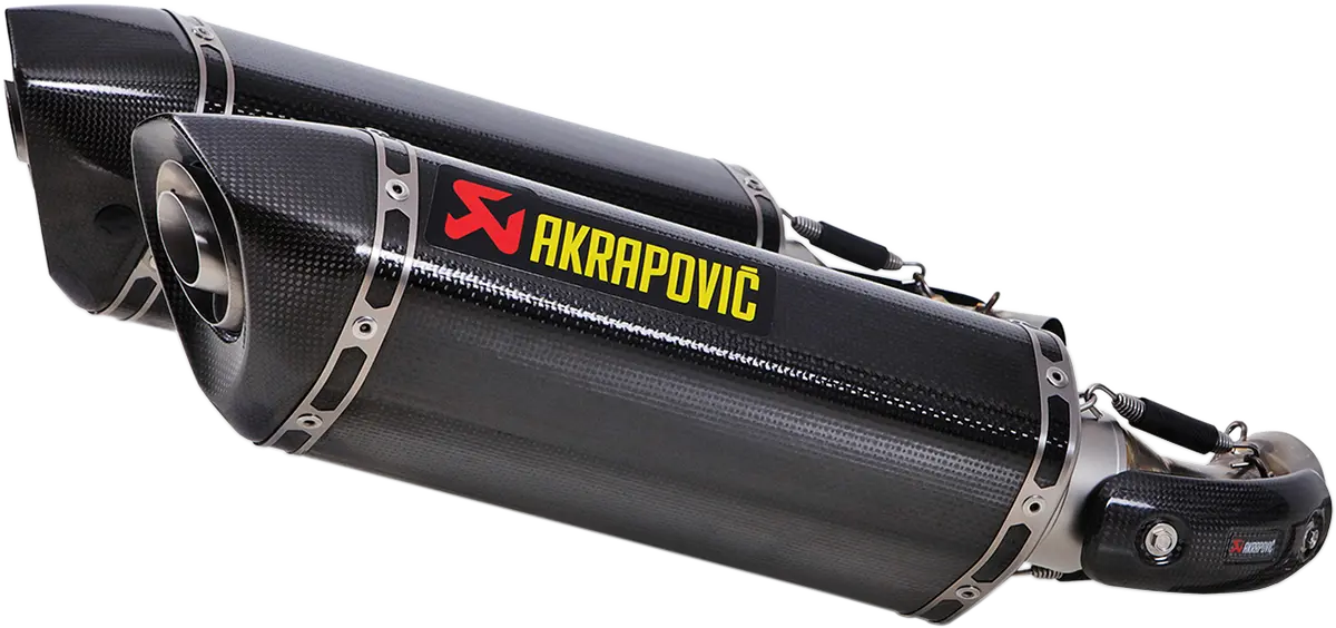 MUFFLERS CF MONSTER 696 ΓΙΑ DUCATI MONSTER '08–'14 | AKRAPOVIC-S-D10SO7-HZC