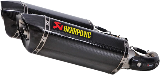 MUFFLERS CF MONSTER 696 ΓΙΑ DUCATI MONSTER '08–'14 | AKRAPOVIC-S-D10SO7-HZC