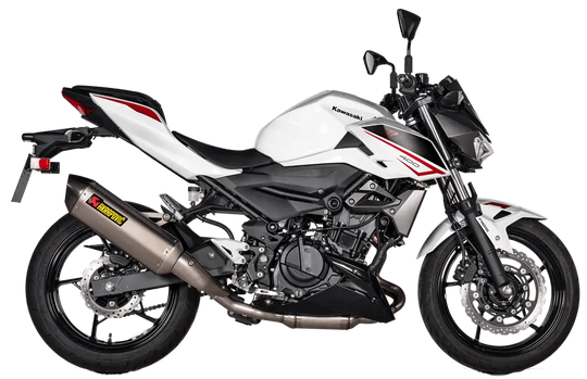 MUFFLER TI/CF NINJA 400 ΓΙΑ KAWASAKI EX 400 / EX 400 ABS / Z 400 ABS '18–'26 | AKRAPOVIC-S-K4SO7-HRT