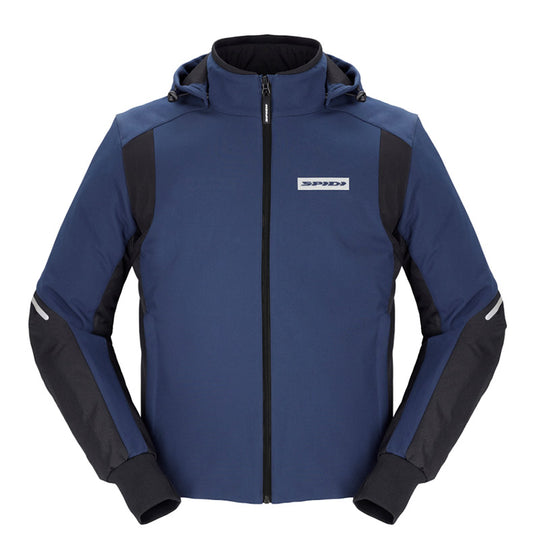Spidi Μπουφάν Hoodie Armor H2OUT μαύρο/μπλε 022