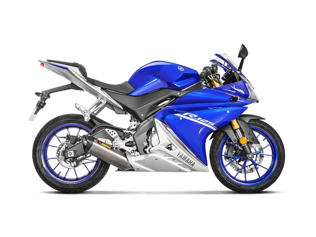 EXHST RAC TI/CF YZF-R125 17 ΓΙΑ YAMAHA '14–'19 | AKRAPOVIC-S-Y125R4-HRT