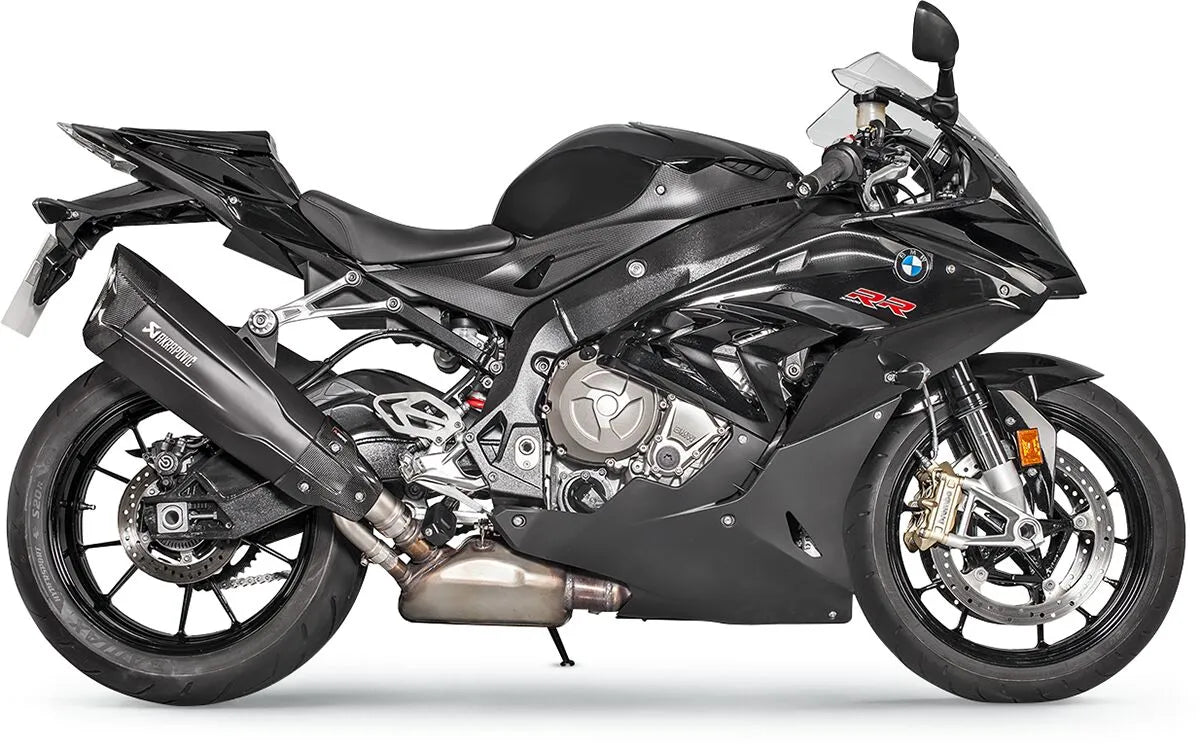MUFFLER TI/CF BLK S1000RR 17 ΓΙΑ BMW S 1000 RR ABS '17–'18 | AKRAPOVIC-S-B10SO6-HDVDZBL