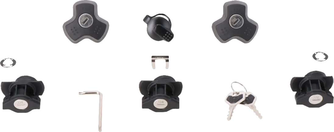 DUSC LOCK SET 3LOCKS ANTITHEFT | SW-MOTECH-LOC.00.745.10200