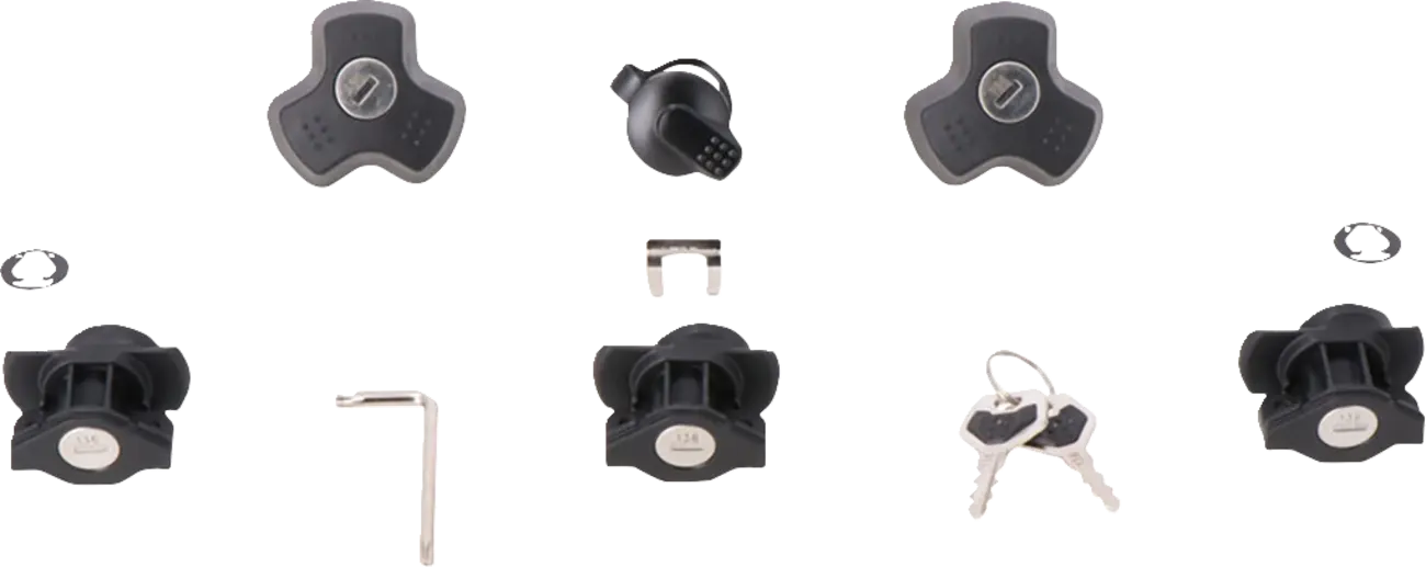 DUSC LOCK SET 3LOCKS ANTITHEFT | SW-MOTECH-LOC.00.745.10200