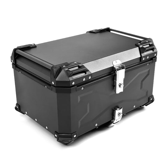 Βαλίτσα X-TYPE ALU BAGS 65 λίτρα μαύρη με πιάστρα, εσωτερική επενδυση & μαλακή πλάτη