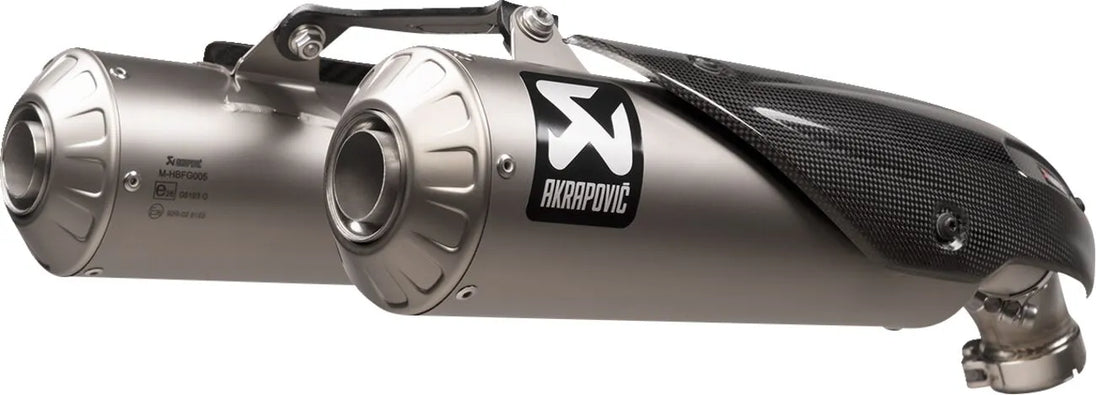 MUFFLER TI DUCATI SBLR 11 ΓΙΑ DUCATI SCRAMBLER 1100 ABS '21–'24 | AKRAPOVIC-S-D11SO13-HBFGT