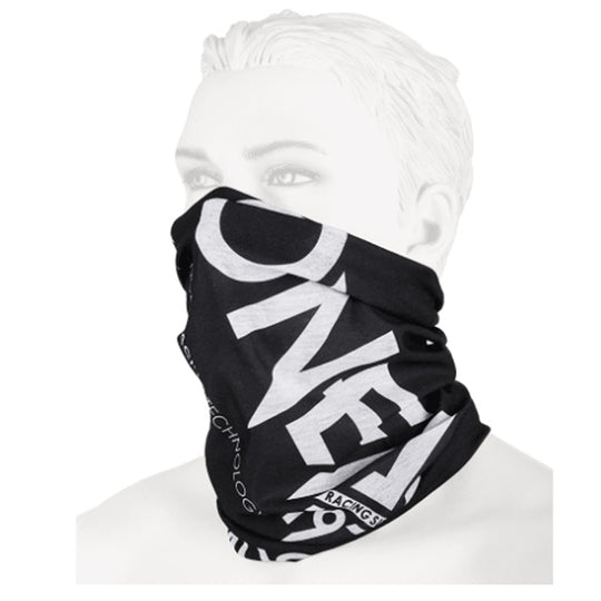 Φουλάρι Oneal Neckwarmer solid μαύρο/άσπρο