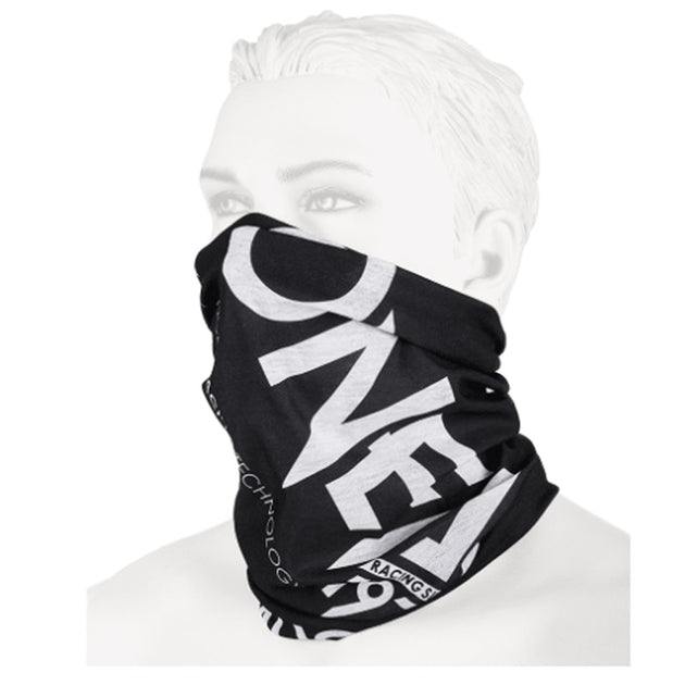 Φουλάρι Oneal Neckwarmer solid μαύρο/άσπρο