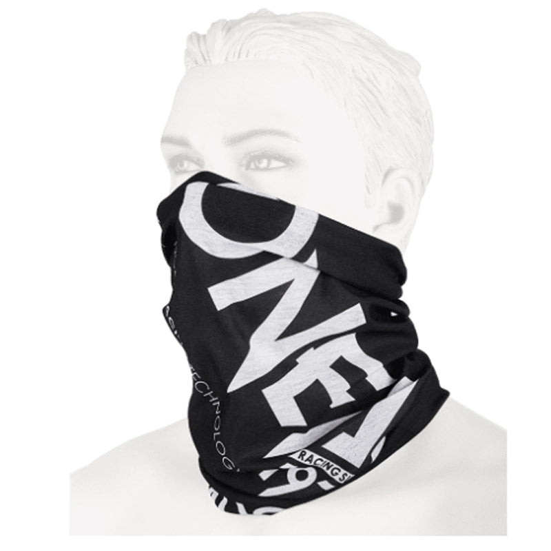Φουλάρι Oneal Neckwarmer solid μαύρο/άσπρο