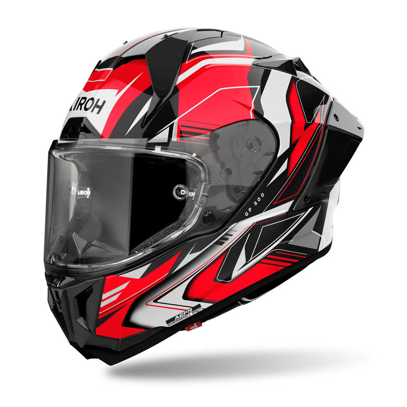 Κράνος Airoh GP800 Must κόκκινο gloss