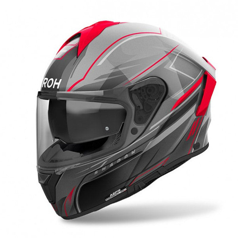 Κράνος Airoh Spark 2 Shadow κόκκινο gloss