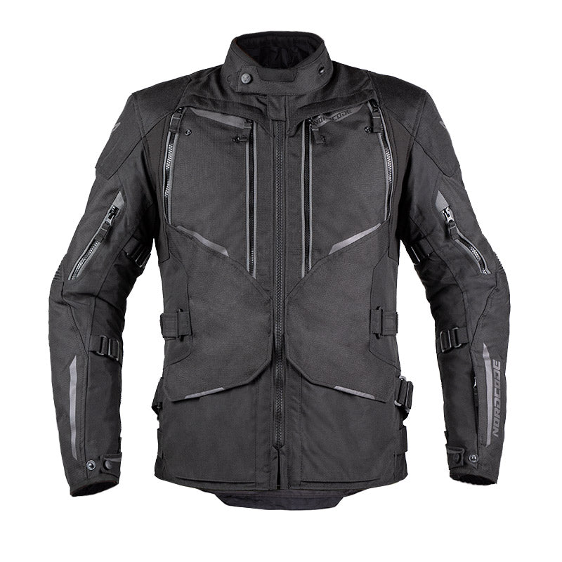 Nordcode Μπουφάν Odyssey Oversize total black