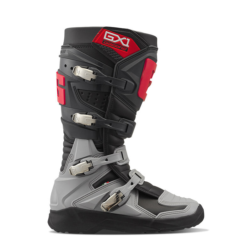 MX Μπότες Gaerne GX-1 EVO ανθρακί/γκρι/κόκκινο