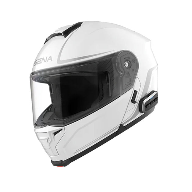 Κράνος Sena Outrush 2 Smart mesh 3.0 & Wave + 2nd gen HD Speakers άσπρο gloss
